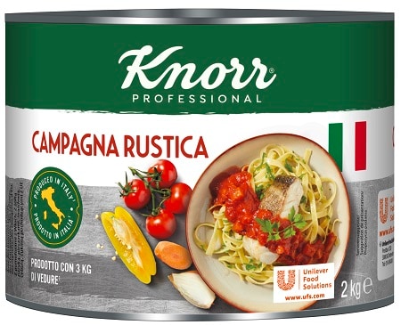 Campagna Rustica (sos na bazie pomidorów z warzywami i pieczarkami) Knorr Professional 2kg